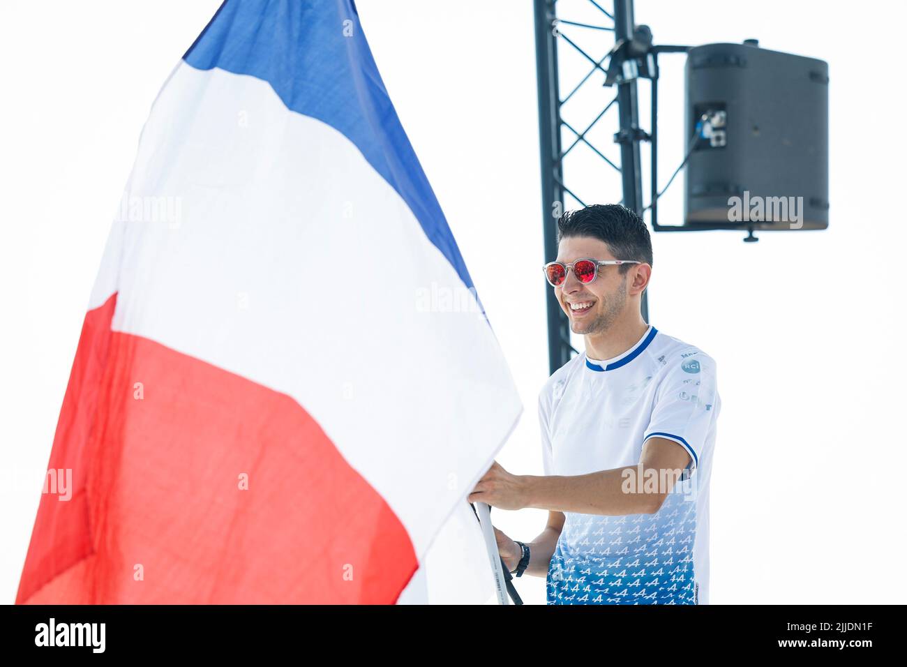 Le Castellet, Francia. 23rd luglio 2022. #31 Esteban OCON (fra, BWT Alpine F1 Team), Gran Premio di Francia F1 al circuito Paul Ricard il 23 luglio 2022 a le Castellet, Francia. (Foto di ALTO DUE) credito: dpa/Alamy Live News Foto Stock