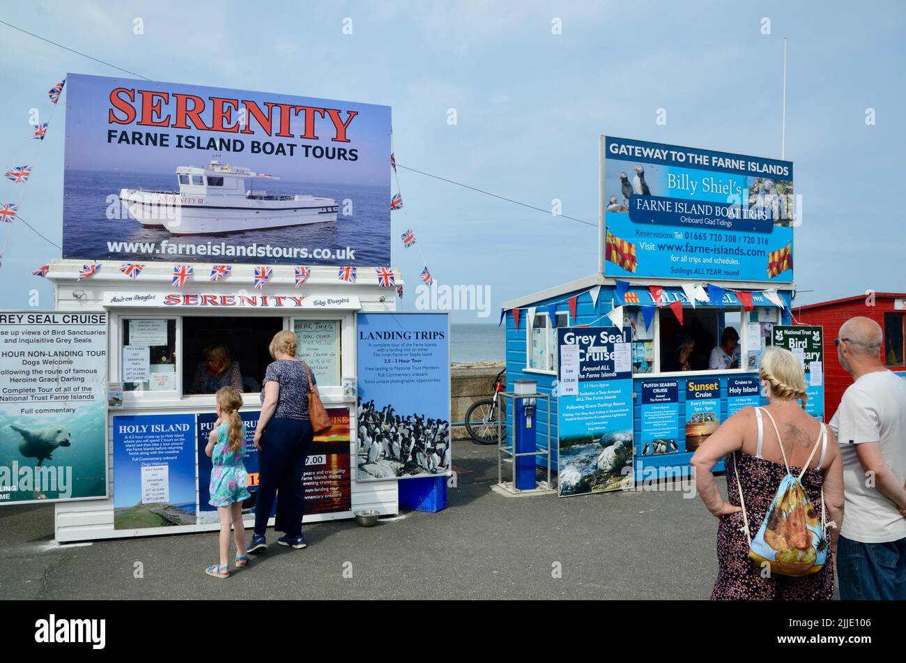 carne island tour barche northumberland inghilterra gran bretagna 2022 Foto Stock