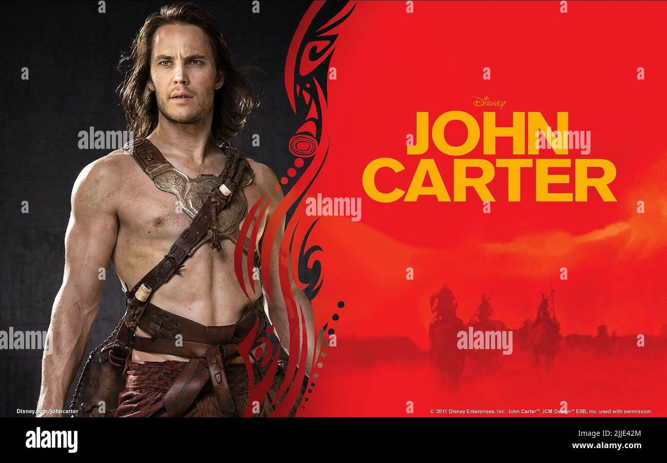 TAYLOR kitsch, John Carter, 2012 Foto Stock