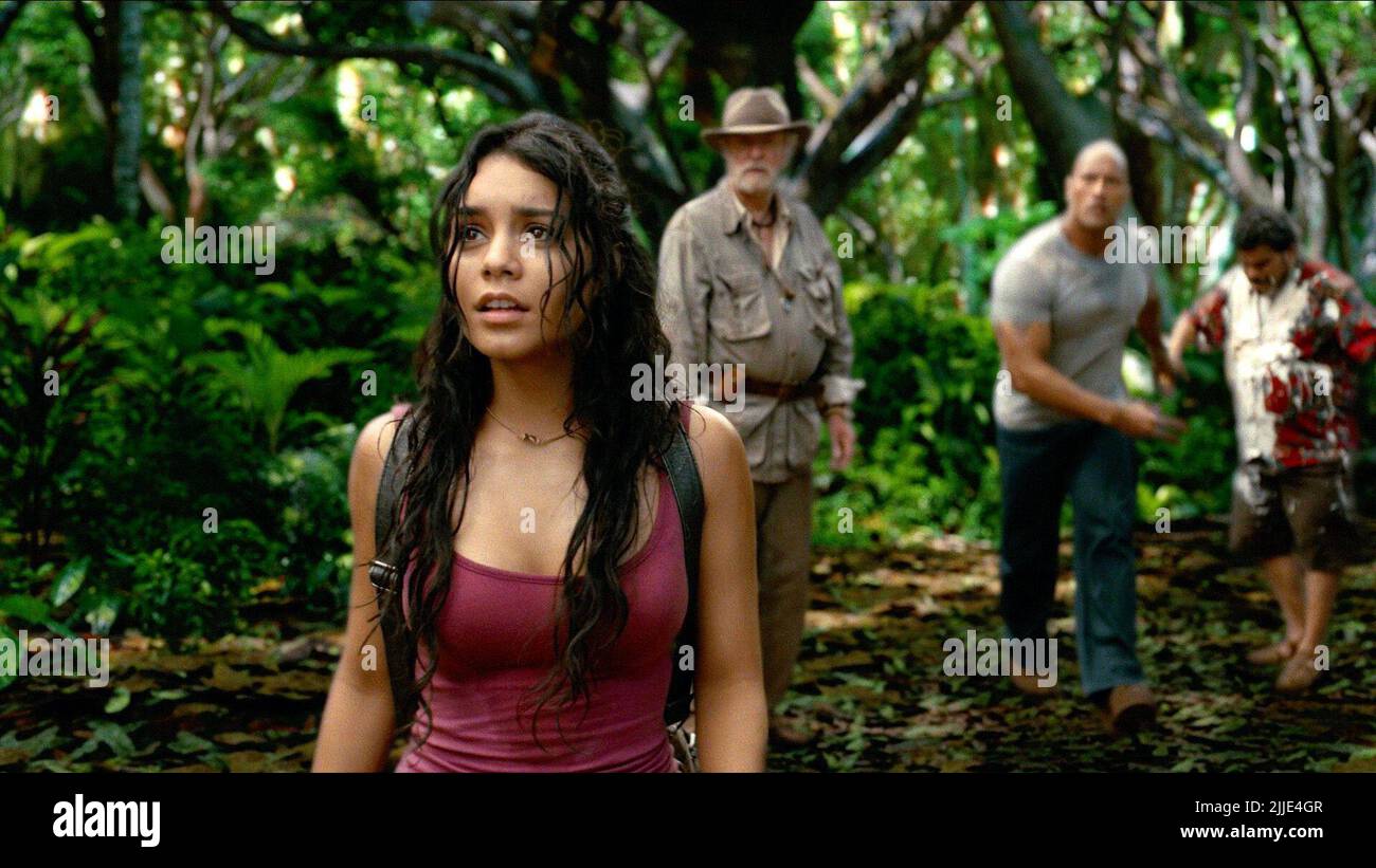 HUDGENS,CAINE,JOHNSON,GUZMAN, JOURNEY 2: THE MYSTERIOUS ISLAND, 2012 Foto Stock