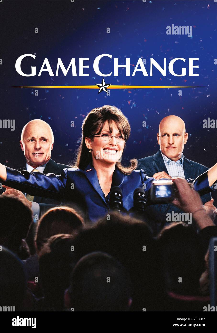 ED HARRIS, Julianne Moore, Woody Harrelson POSTER, gioco cambiare, 2012 Foto Stock