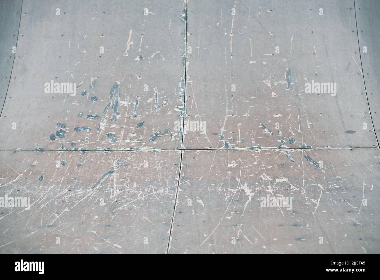 pista da skate park skateboard per gli sport estremi Foto Stock