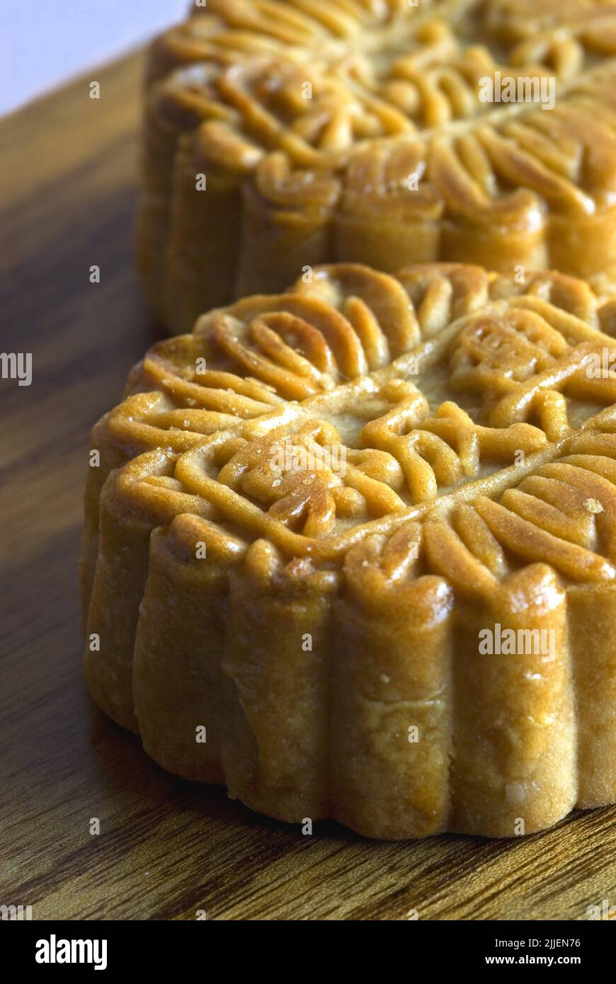 torta di mooncake cinese Foto Stock
