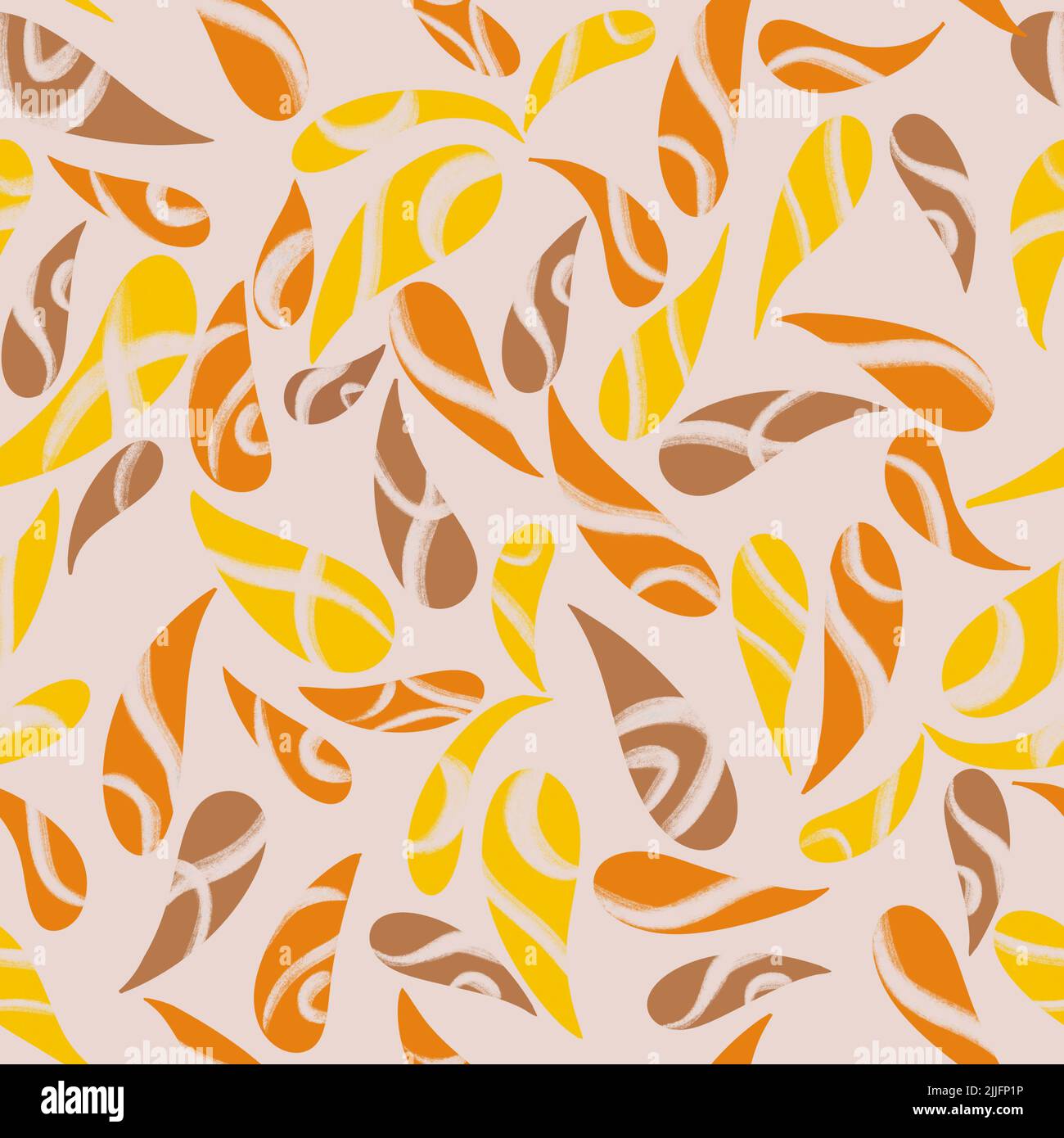 Forme astratte disegno vettoriale senza giunture per carta da parati, tessuto , superficie, moda , sfondo, piastrelle, cancelleria, arredamento per la casa, arredamento ecc Foto Stock