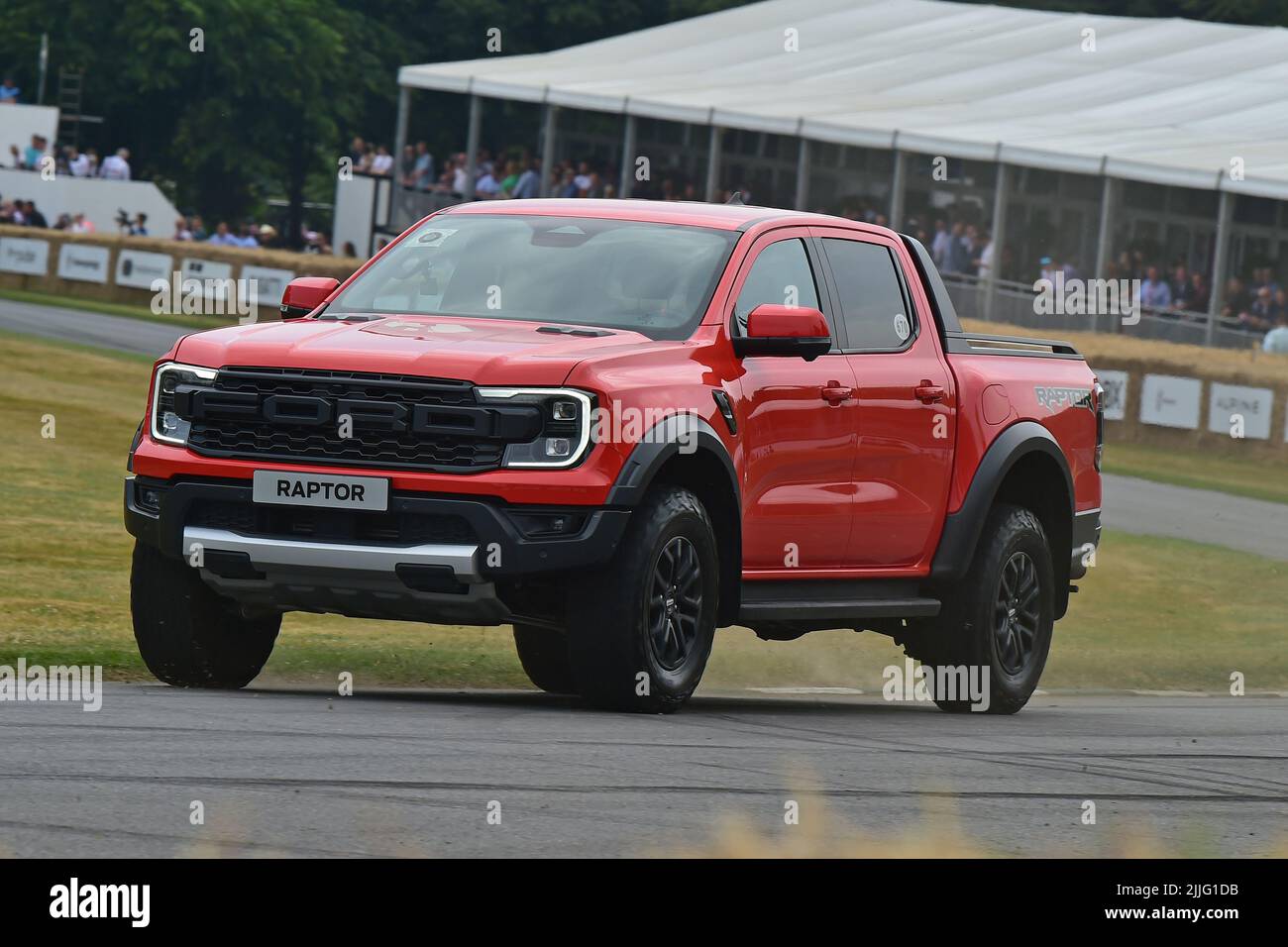 Ford Ranger Raptor, First Glance, un'opportunità per vedere nuovi modelli e concept vehicles da produttori nuovi e affermati, che coprono le auto della città a. Foto Stock