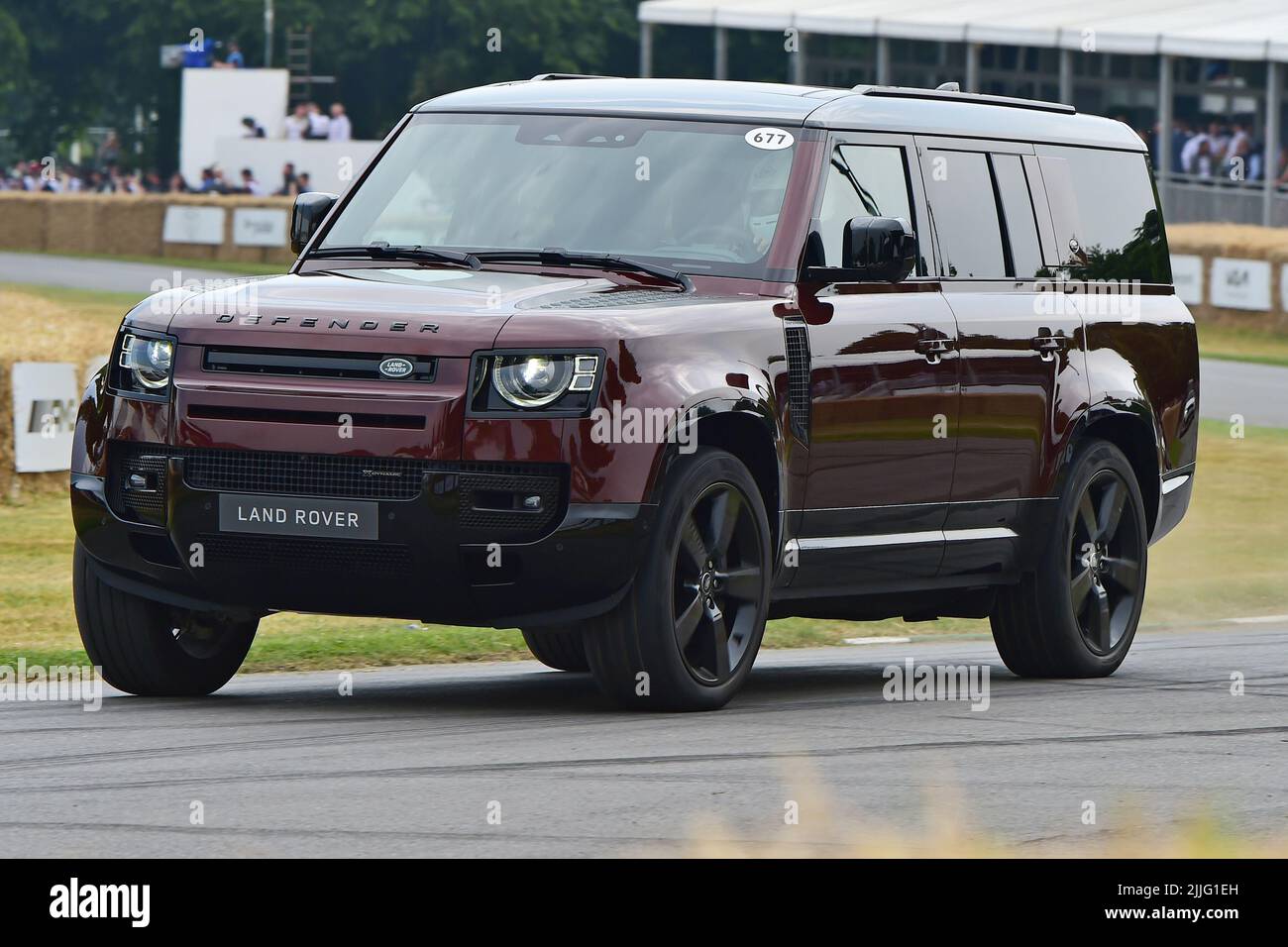 Navid Shamshiri, Land Rover Defender 130, First Glance, un'opportunità per vedere nuovi modelli e veicoli concept di produttori nuovi e affermati, Foto Stock