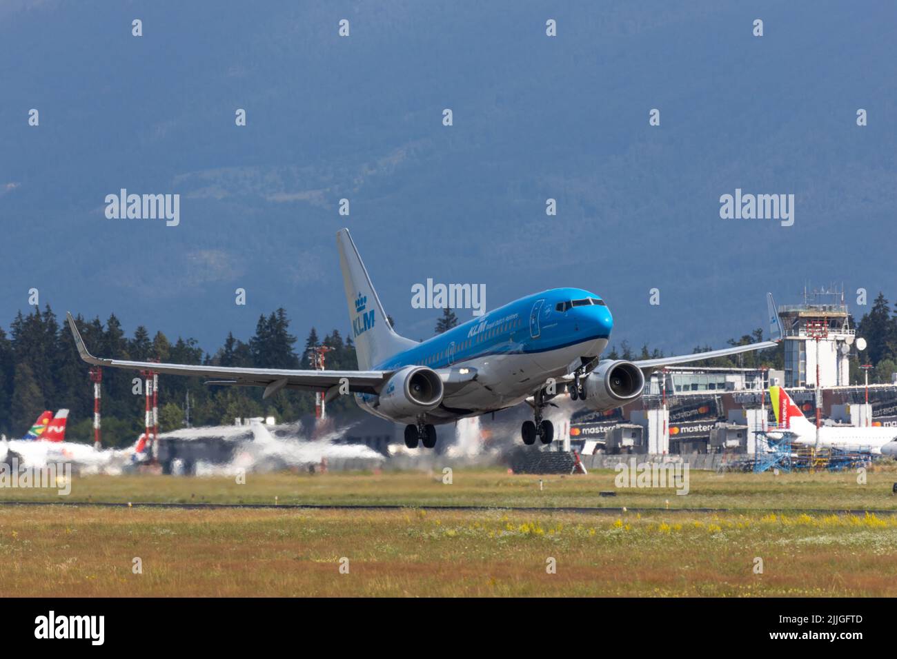 Piano di decollo Foto Stock