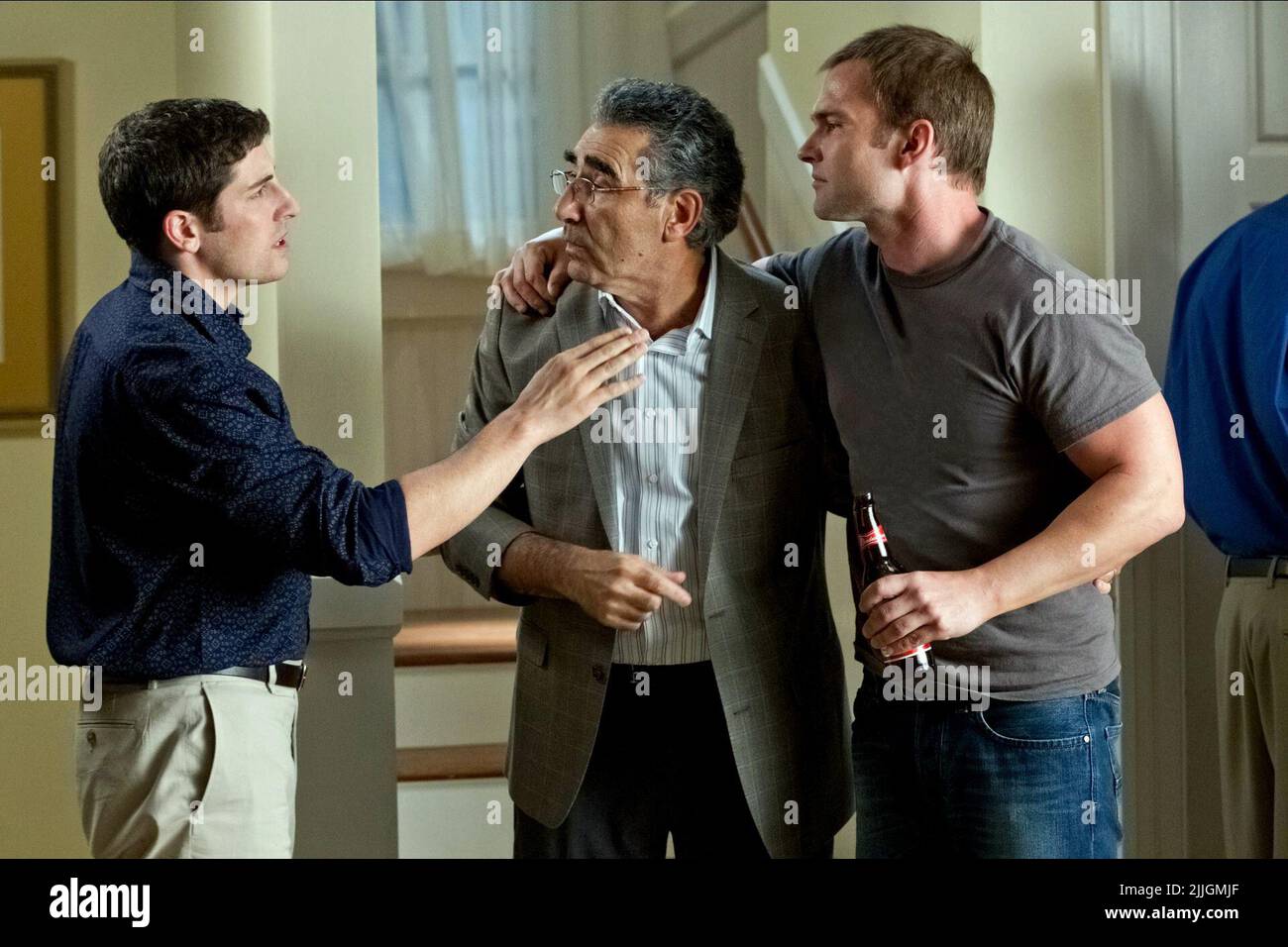 JASON BIGGS, Eugene Levy, il Seann William Scott, AMERICAN REUNION, 2012 Foto Stock