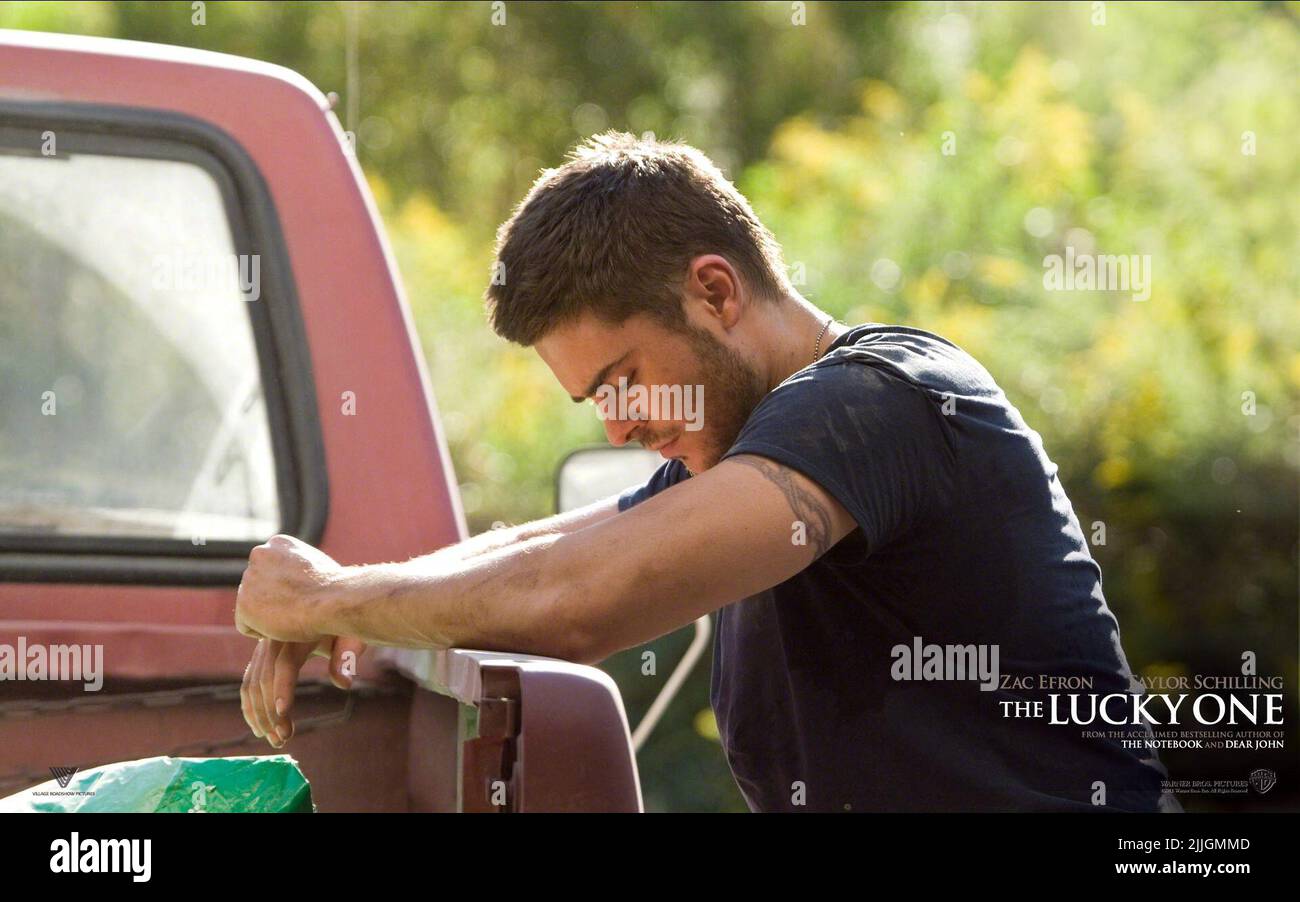 ZAC EFRON POSTER, IL FORTUNATO, 2012 Foto Stock