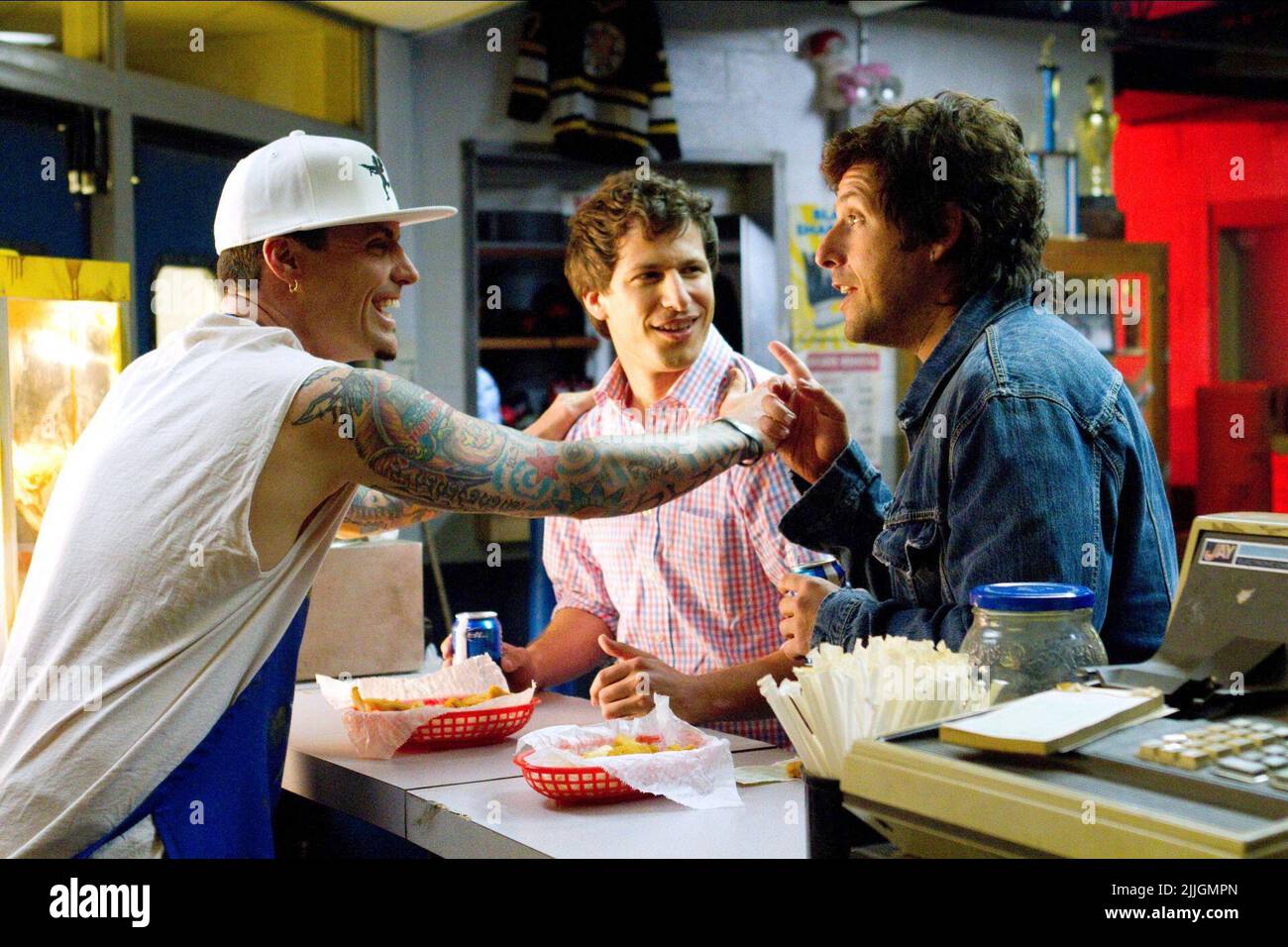 Gelato alla vaniglia, Andy Samberg, Adam Sandler, che è il mio ragazzo, 2012 Foto Stock