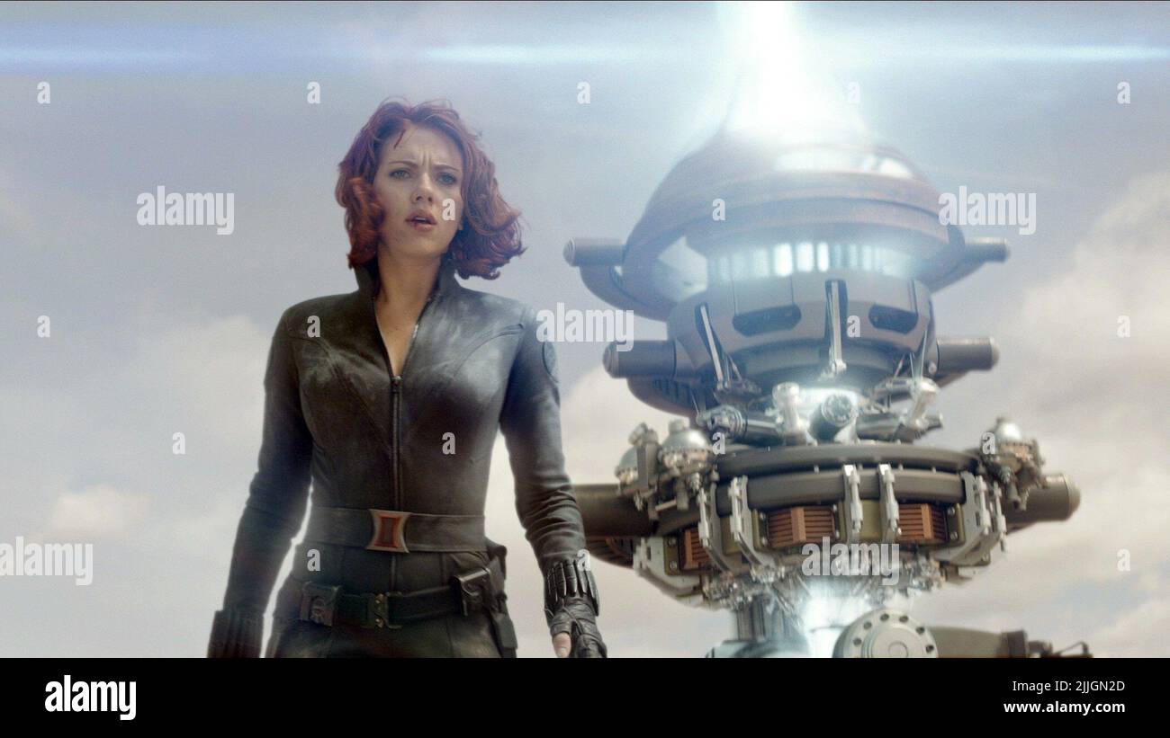 SCARLETT JOHANSSON, I VENDICATORI, 2012 Foto Stock