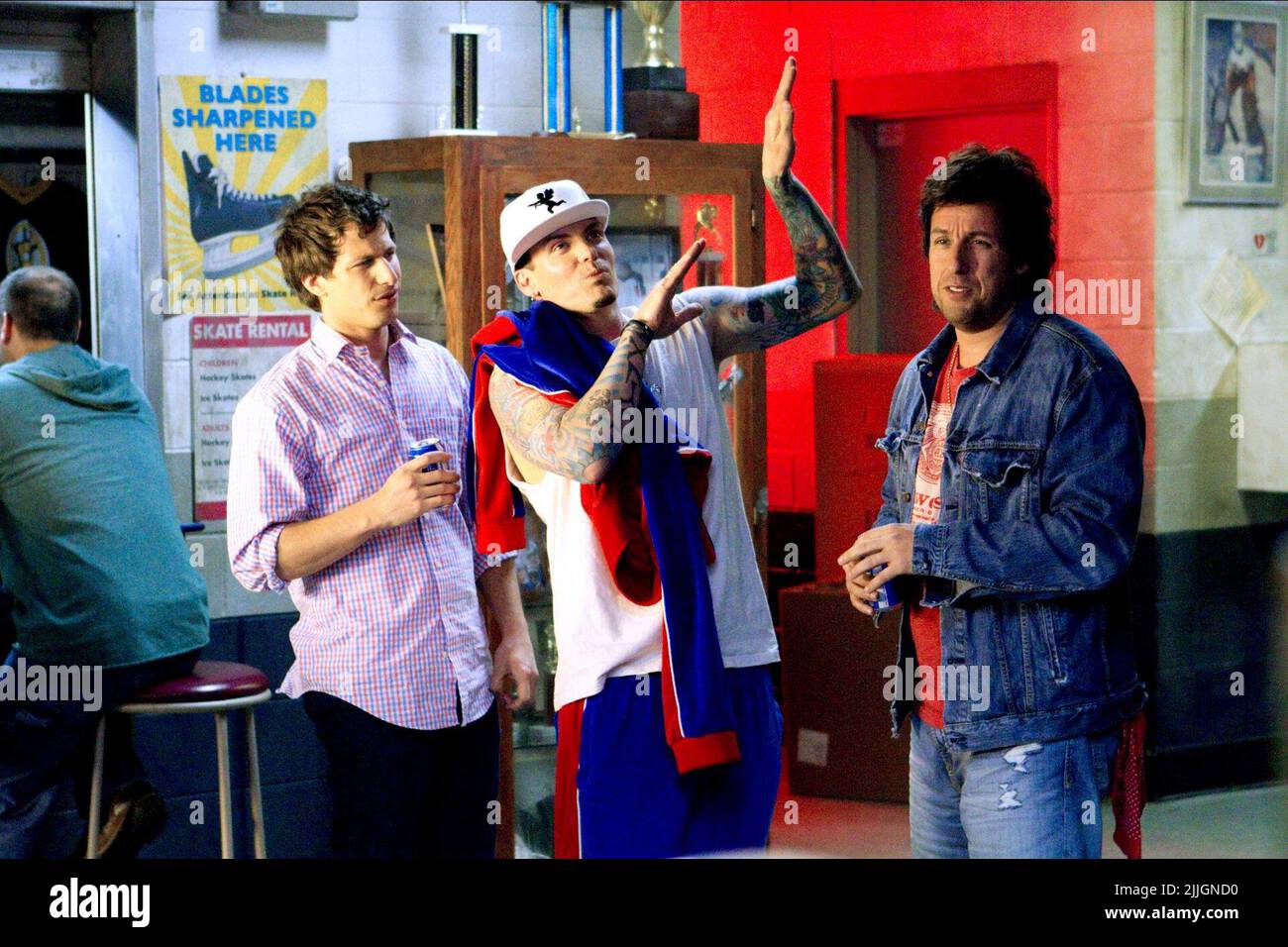 ANDY SAMBERG, gelato alla vaniglia, Adam Sandler, che è il mio ragazzo, 2012 Foto Stock