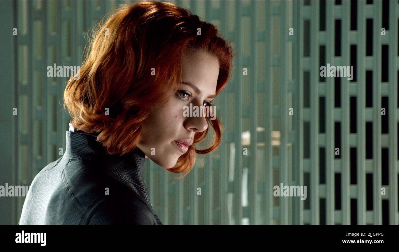 SCARLETT JOHANSSON, I VENDICATORI, 2012 Foto Stock