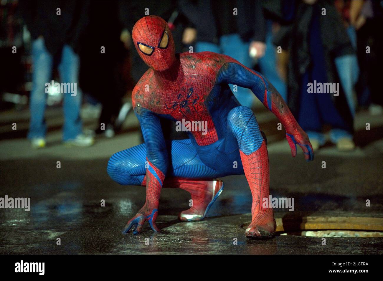 ANDREW GARFIELD, l'INCREDIBILE SPIDER-MAN, 2012 Foto Stock