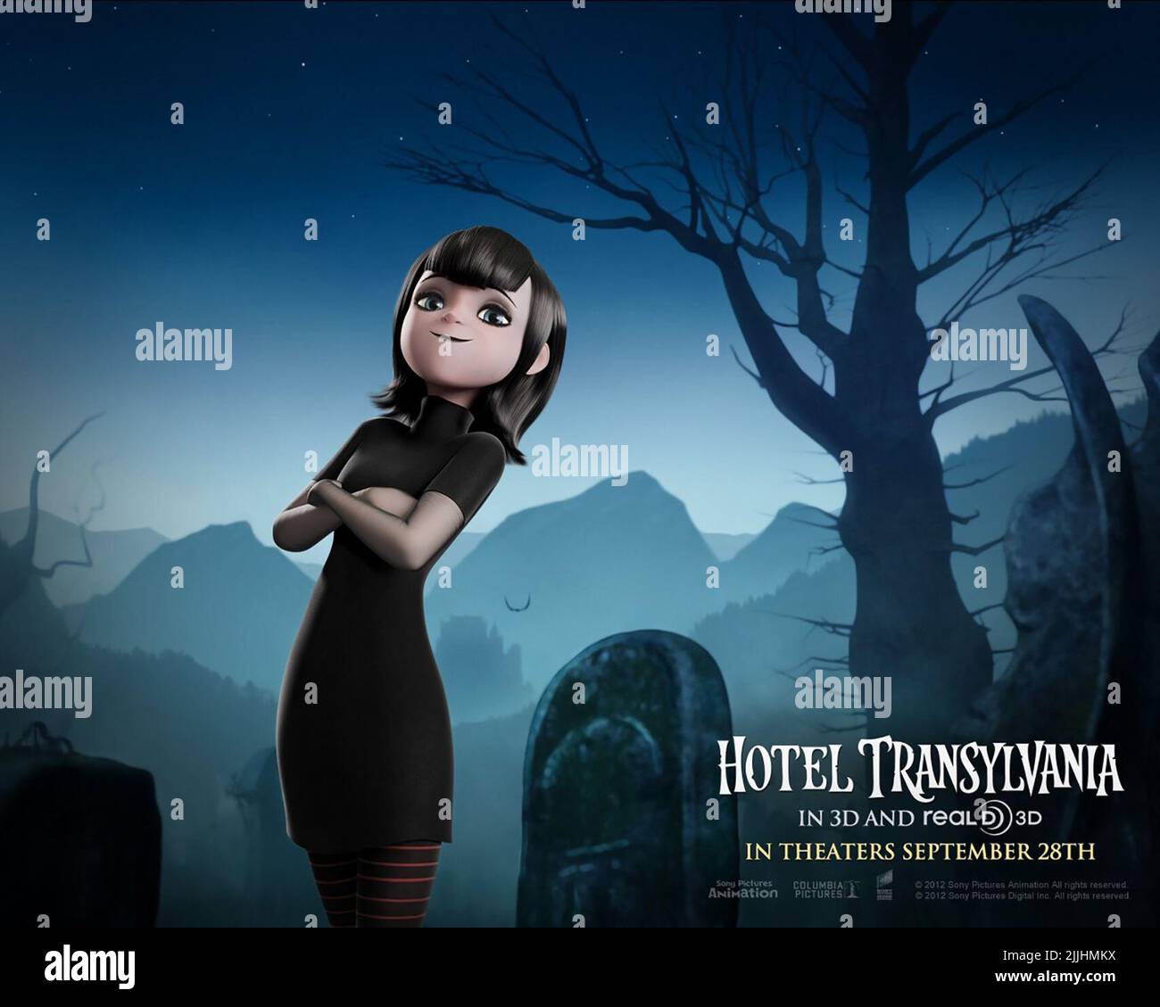 MAVIS POSTER, ALBERGO TRANSILVANIA, 2012 Foto Stock