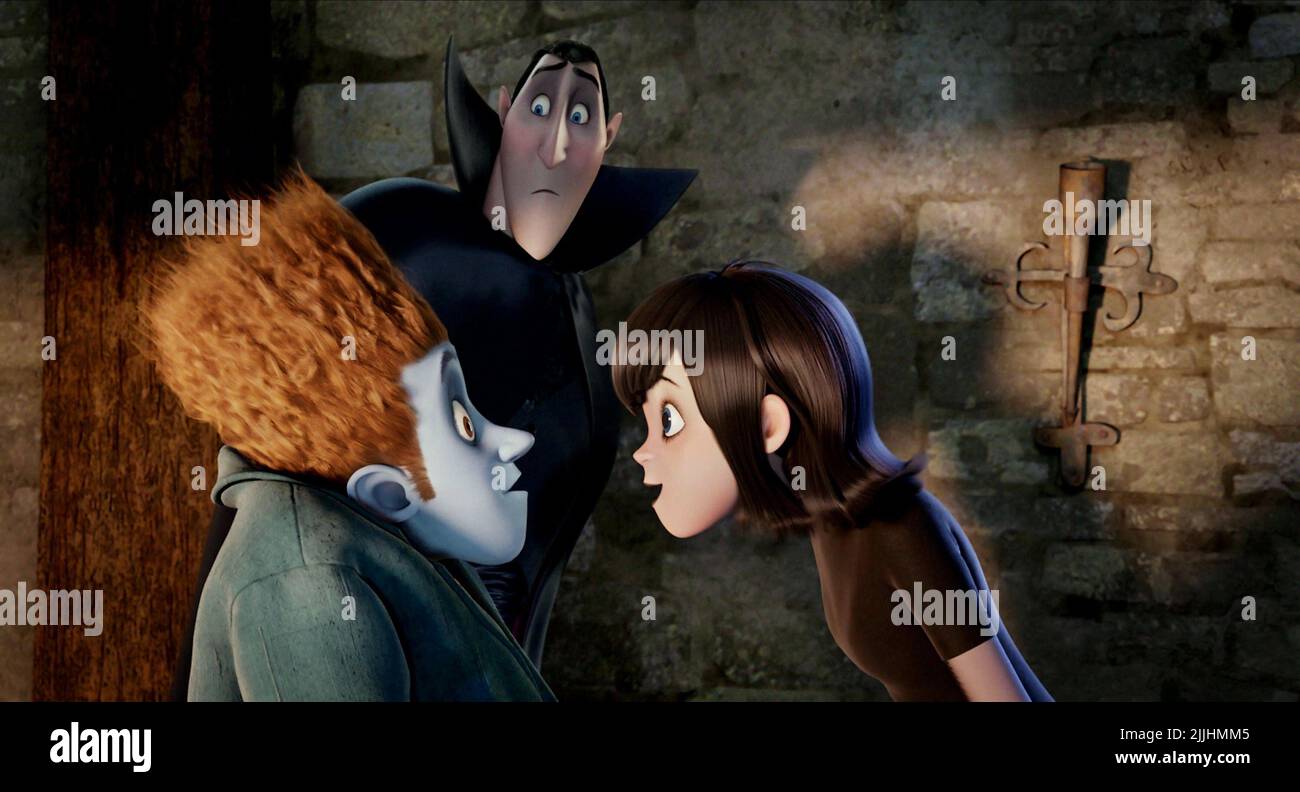 JOHNNYSTEIN, Dracula, MAVIS, HOTEL Transilvania, 2012 Foto Stock