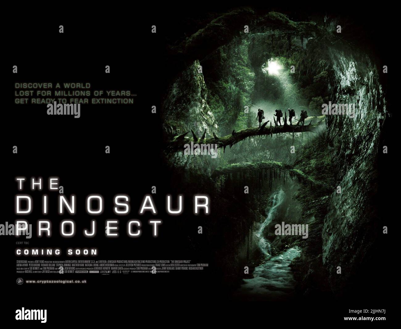 POSTER DEL FILM, IL PROGETTO DINOSAURO, 2012 Foto Stock