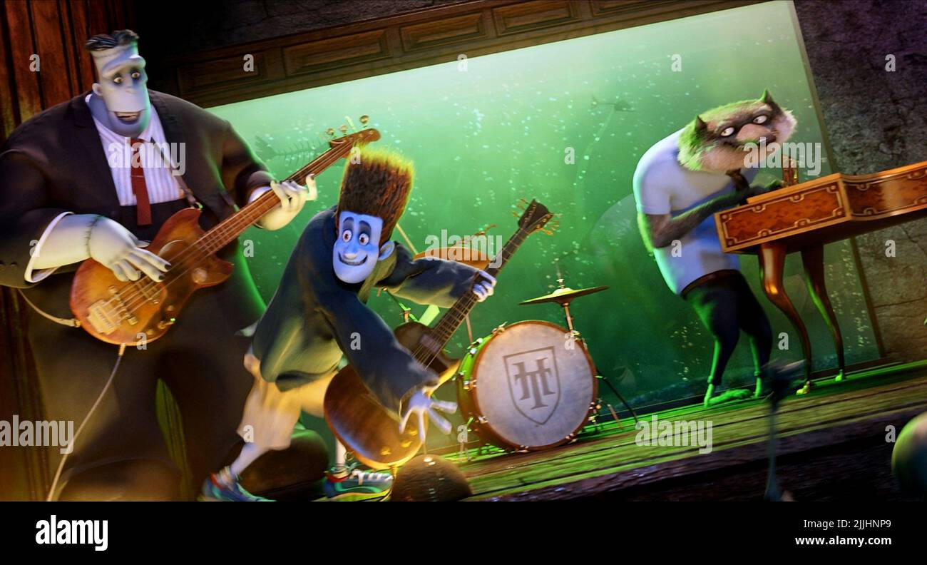 FRANK, JOHNNYSTEIN, Wayne, HOTEL Transilvania, 2012 Foto Stock