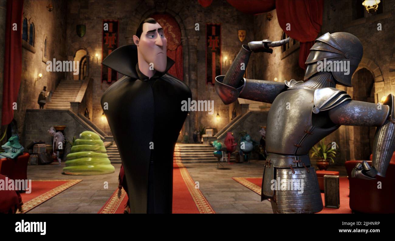 DRACULA, ALBERGO TRANSILVANIA, 2012 Foto Stock