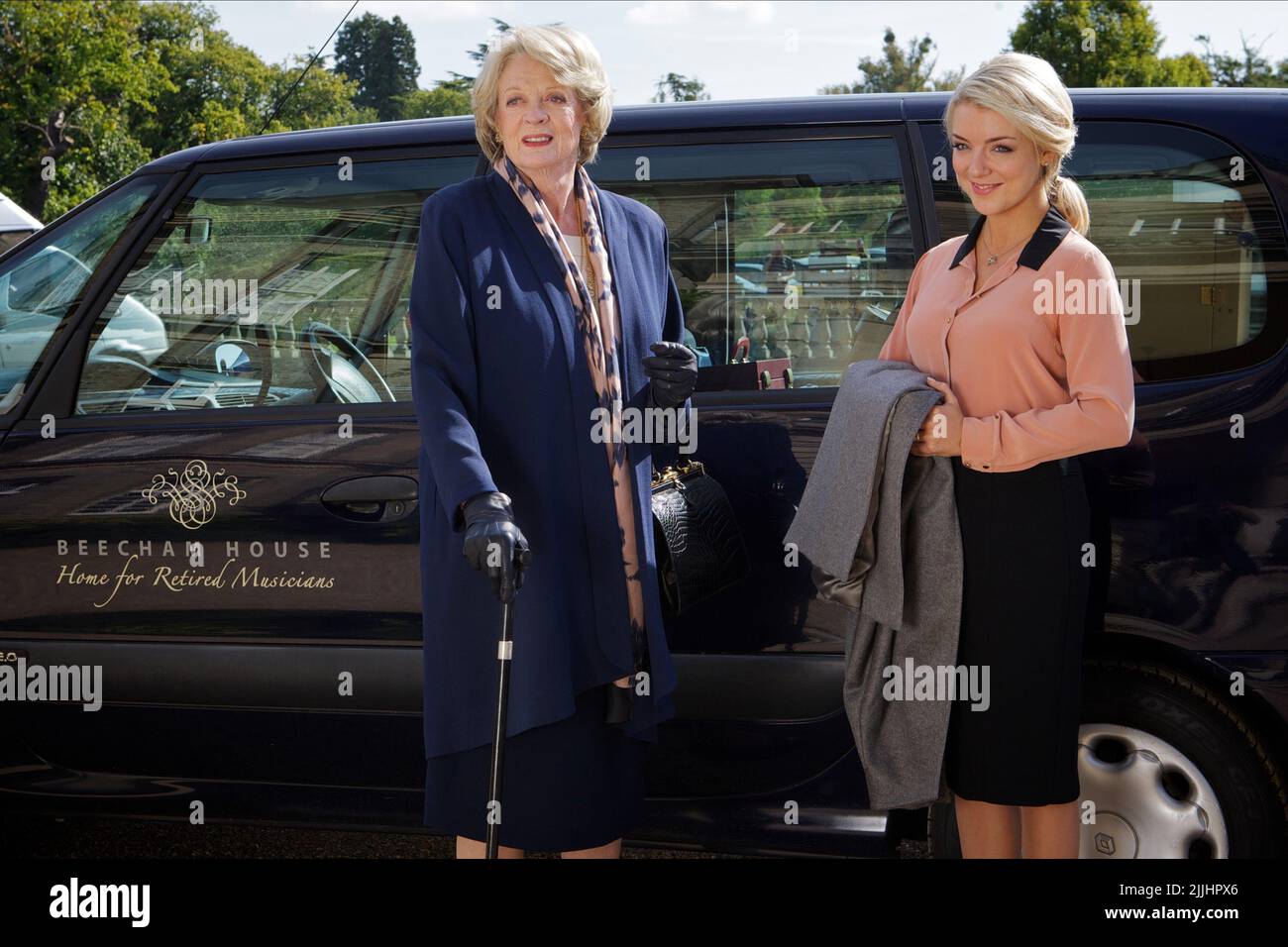 MAGGIE SMITH, SHERIDAN SMITH, quartetto, 2012 Foto Stock