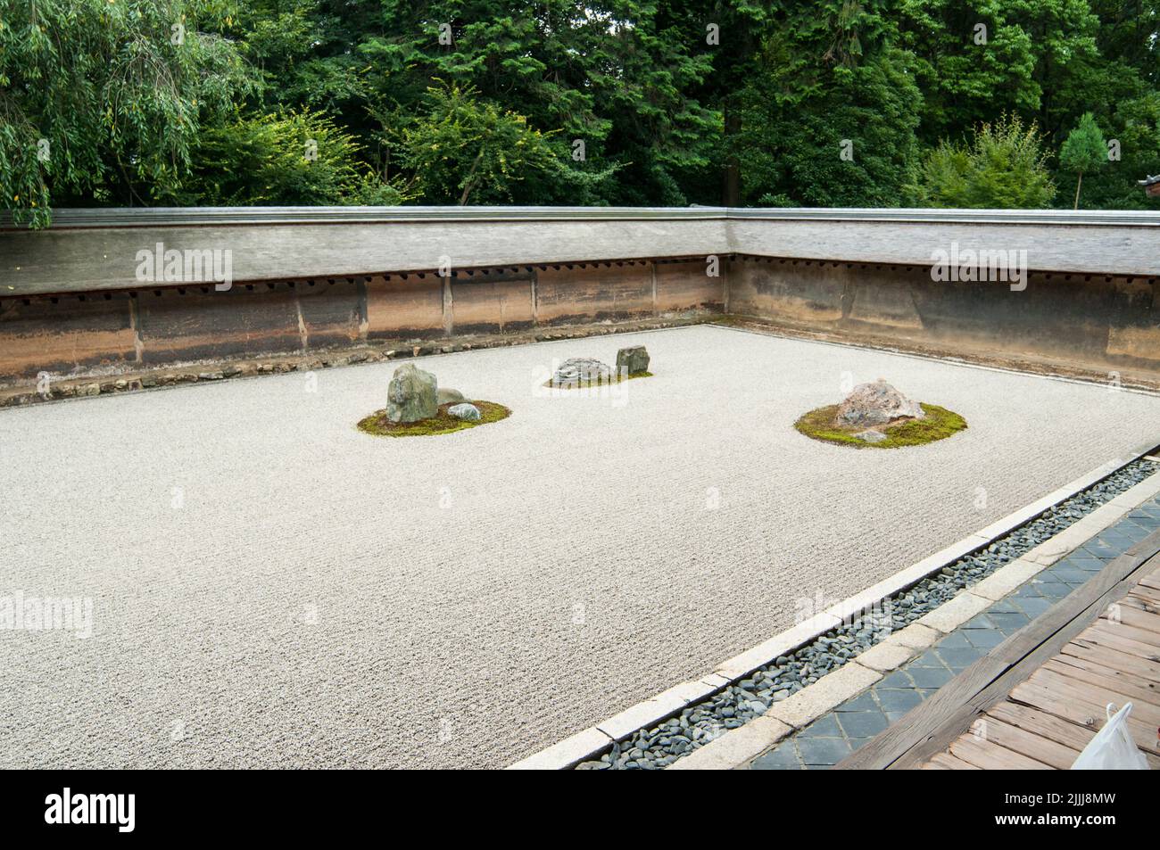 Ryoan-ji tempio Foto Stock