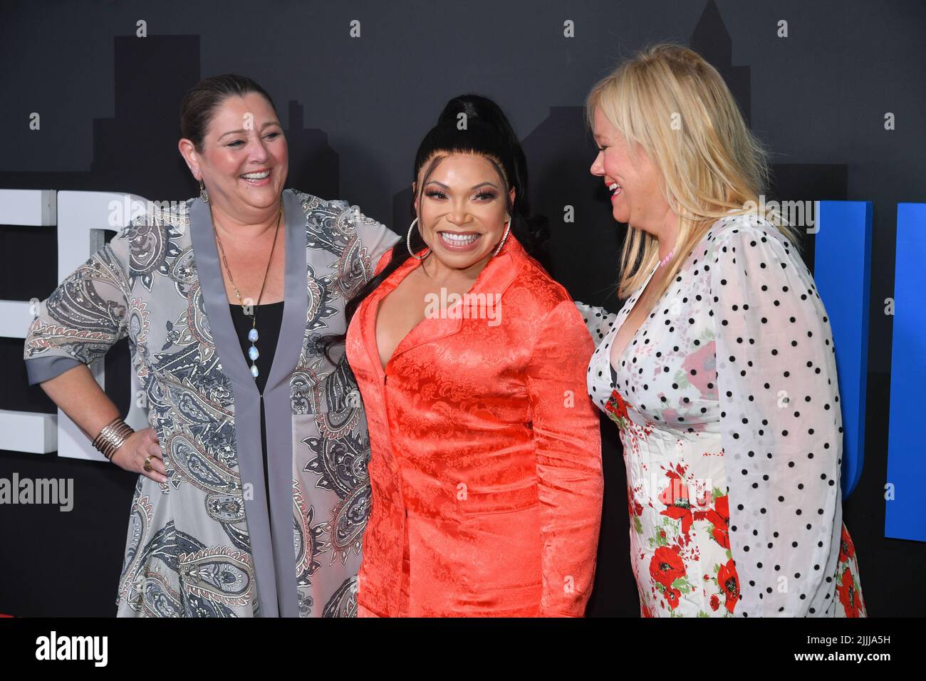 Camryn Manheim, Tisha Campbell-Martin e Caroline Rhea Foto Stock