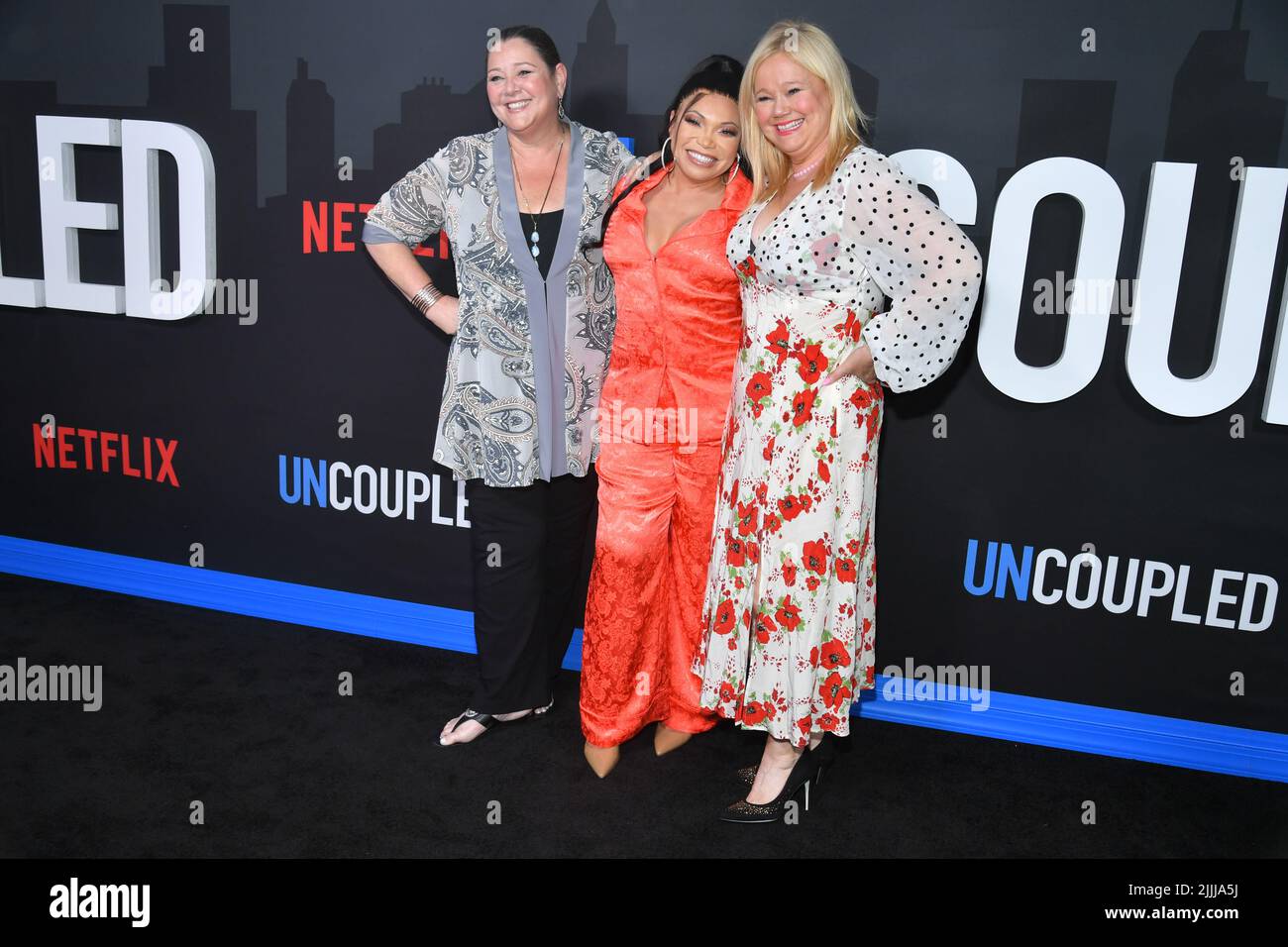 Camryn Manheim, Tisha Campbell-Martin e Caroline Rhea Foto Stock