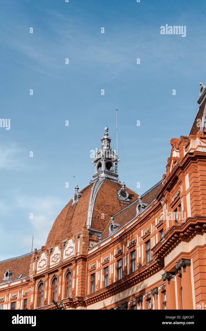 Un edificio a Brasov Romania a ma Foto Stock