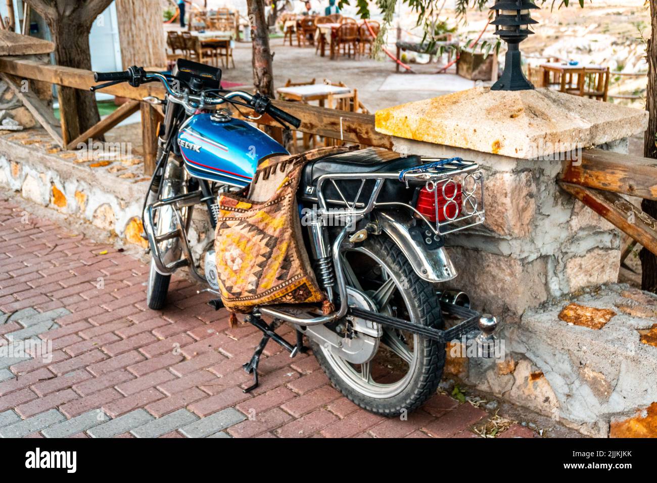 Foto della moto tradizionale in Turchia. Foto Stock