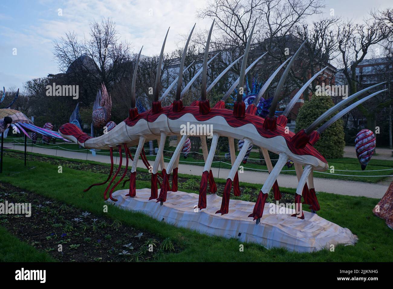 jardin des plantes centro di parigi, francia Foto Stock