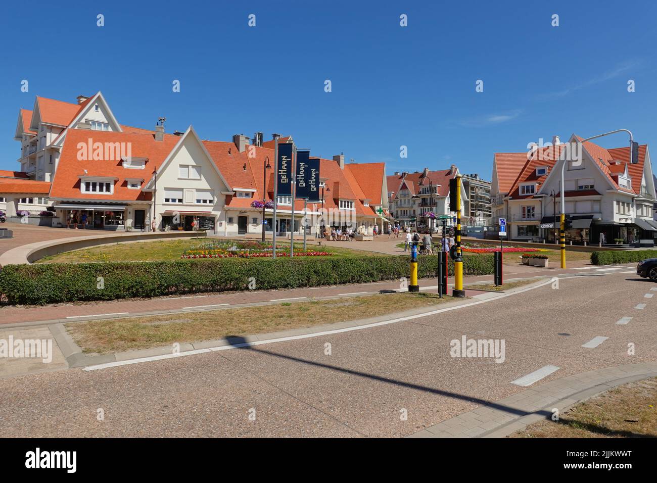 Belgien, De Haan // Belgio, De Haan Foto Stock