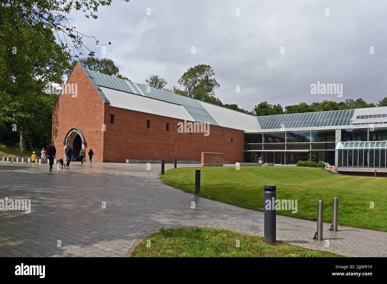 The Burrell Collection, Glasgow, Scozia, Regno Unito, Europa. Foto Stock