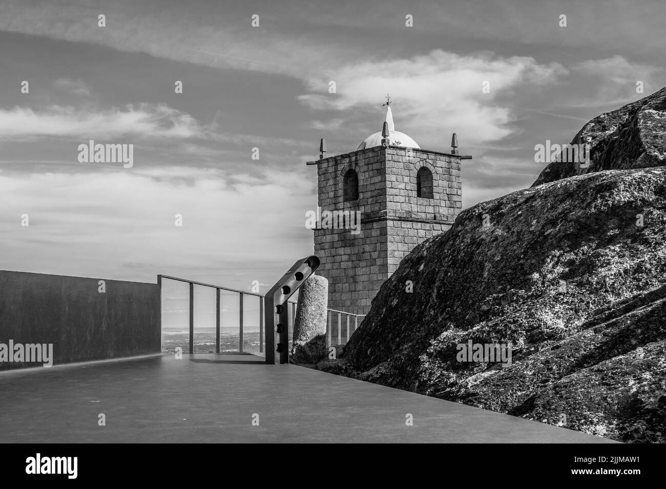 Una foto di castel Novo in Portogallo Foto Stock