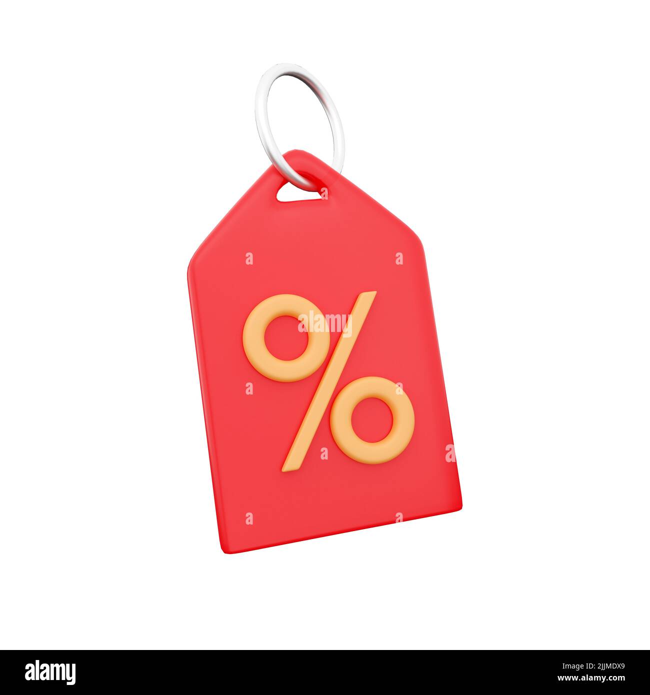 3D Prezzo del rendering tag 3D. Programma fedeltà, buono sconto rosa, vendite con un'offerta eccellente. 3D rendere Speciale promozione, pubblicità di merci con un Foto Stock