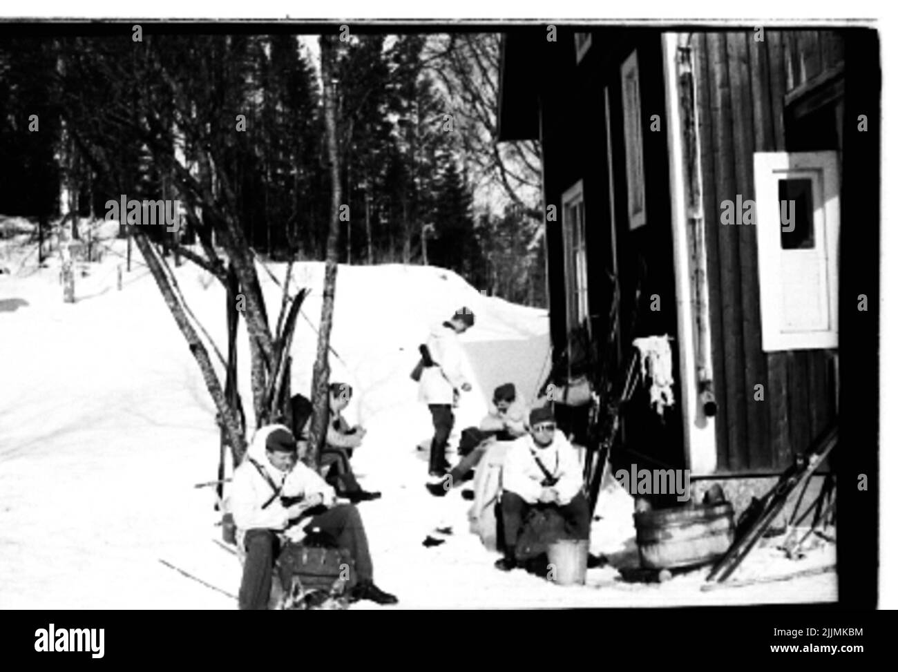 Gli Husars del Reggimento della vita, K3. 1940s. Foto Stock