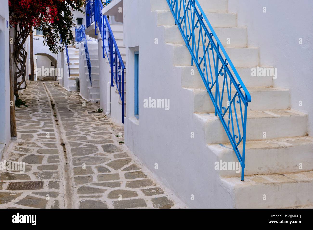 Grecia CICLADI, isola di Paros, Parikia (Hora) Foto Stock