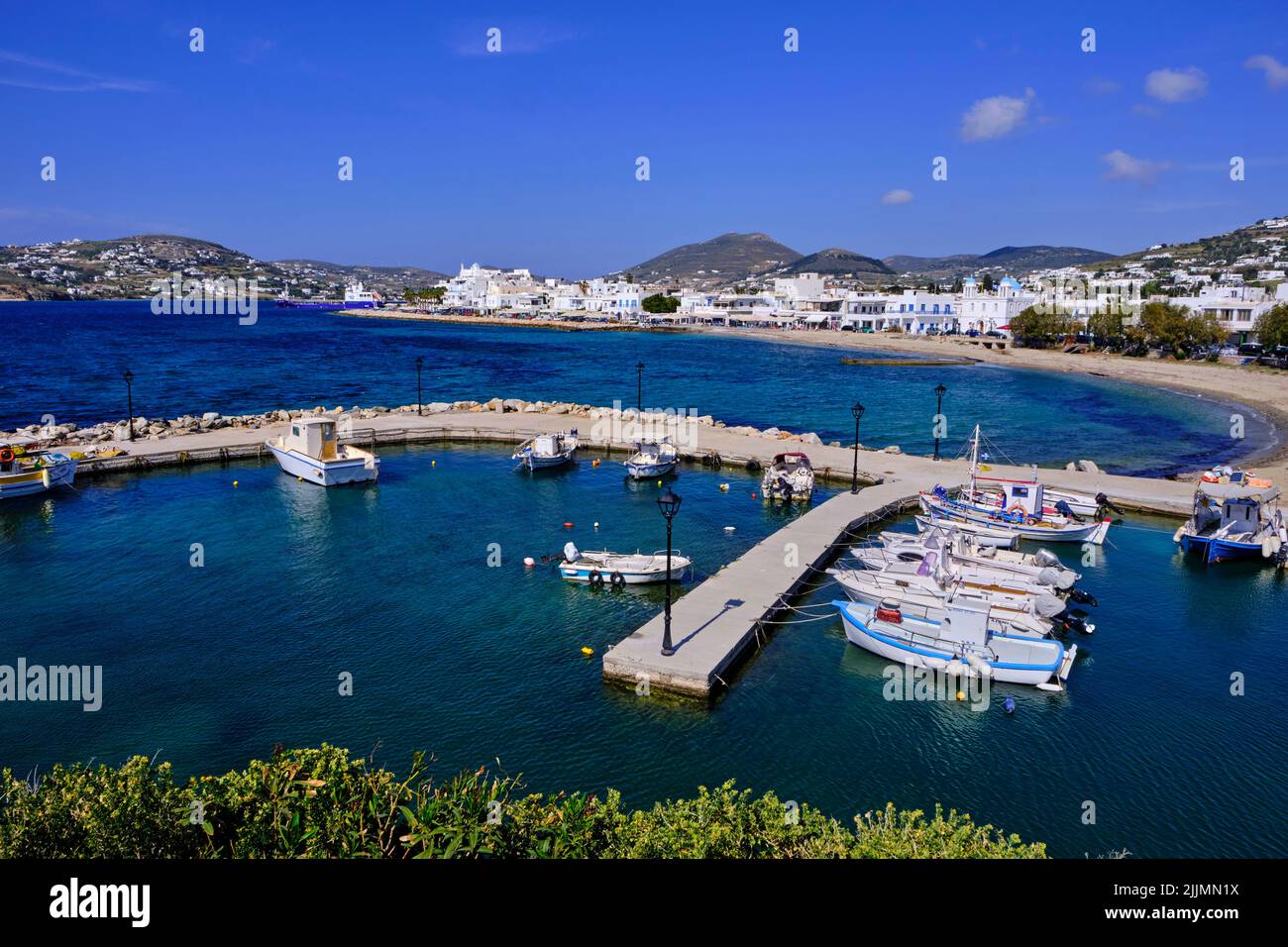 Grecia CICLADI, isola di Paros, Parikia (Hora) Foto Stock