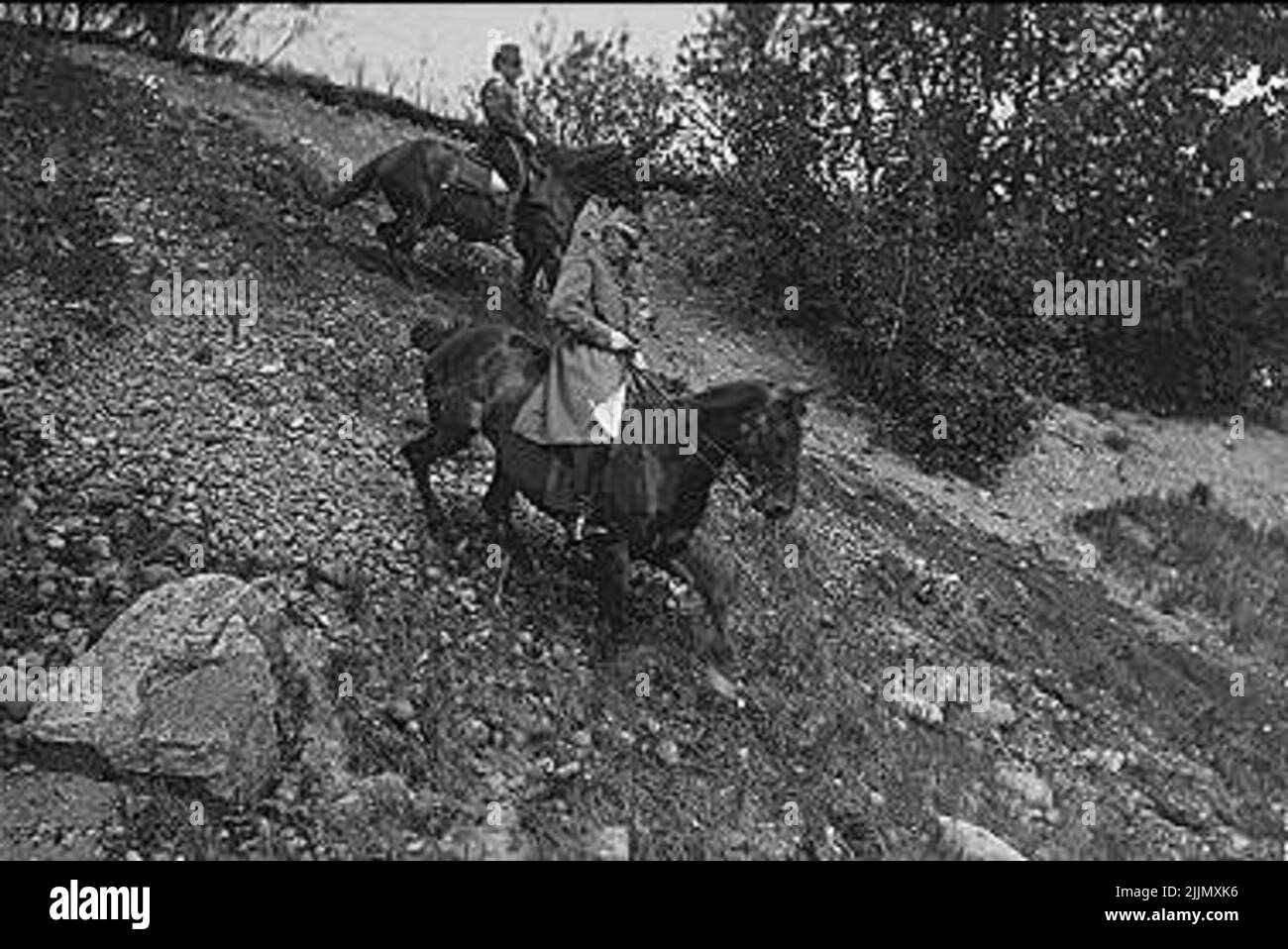 Guida fuoristrada preparatoria con i supporti a Strömsholm. Foto Stock