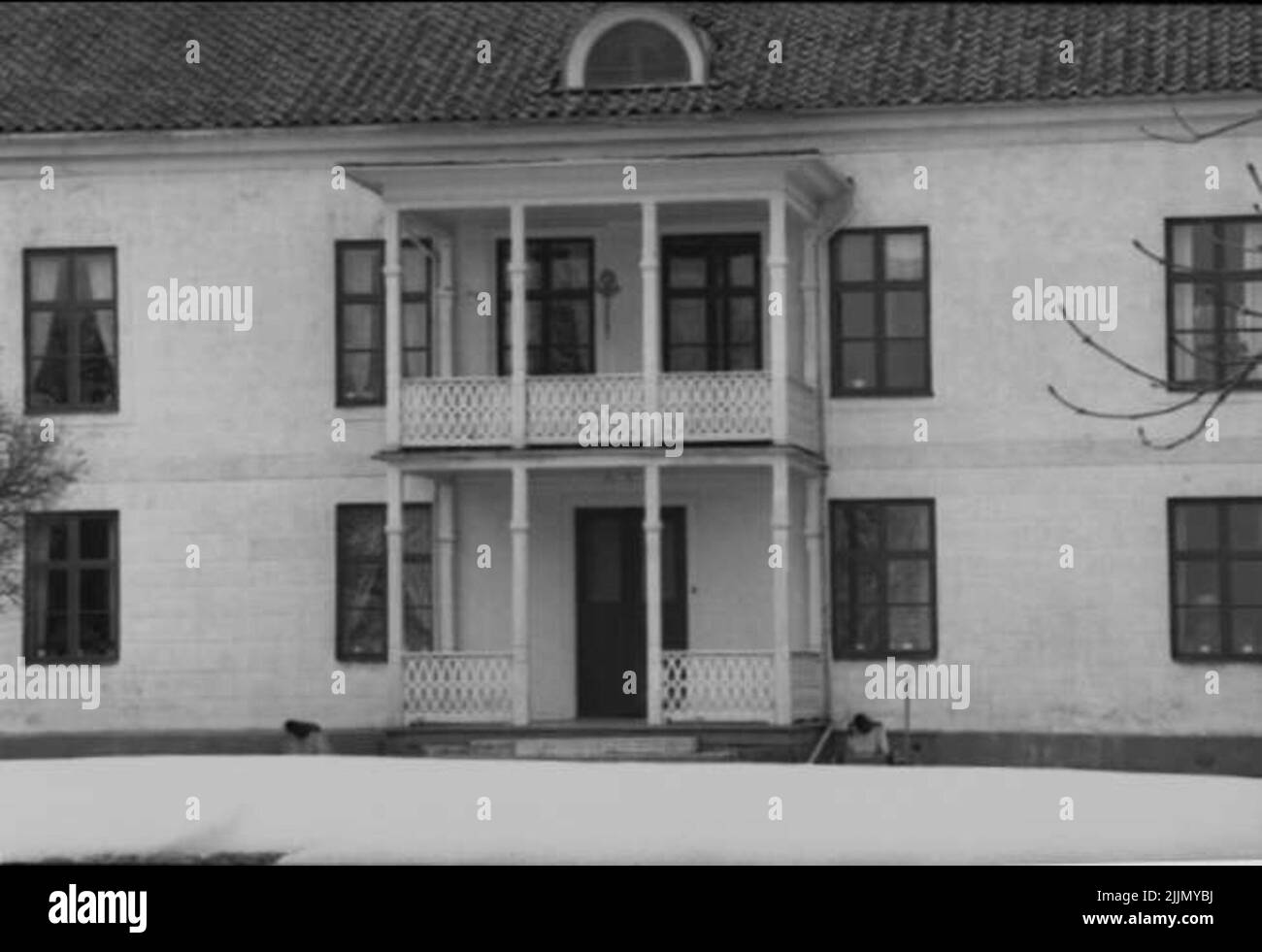 Gräshult, Underbacken, 1966. La proprietà fu successivamente riscattata dalla Corona p.g.a. Livello di rumorosità elevato a partire da F 6 ed è ora andato. Foto Stock