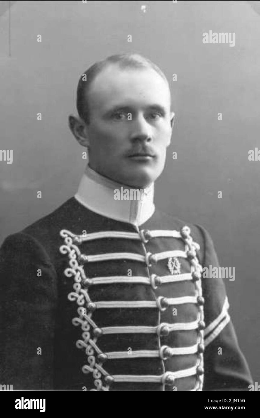 Ritratto di furir alla Casa della vita in uniforme m/ä. Foto Stock