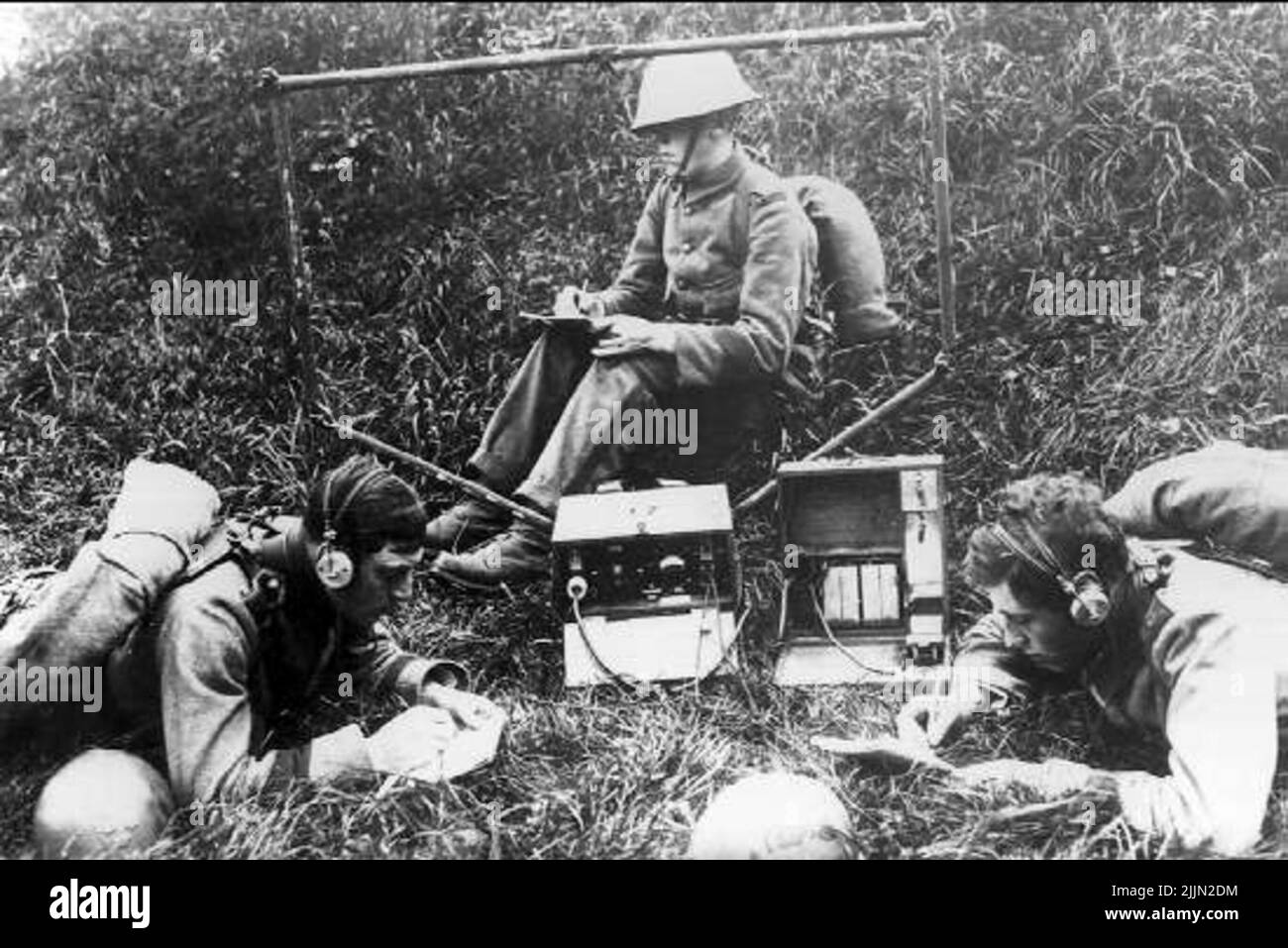 Radio relazione quando il secolo era giovane (20th secolo). Foto Stock