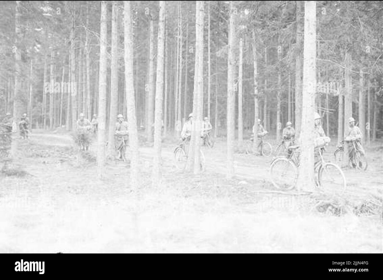 Prova la squadra di bicicletta. Foto Stock