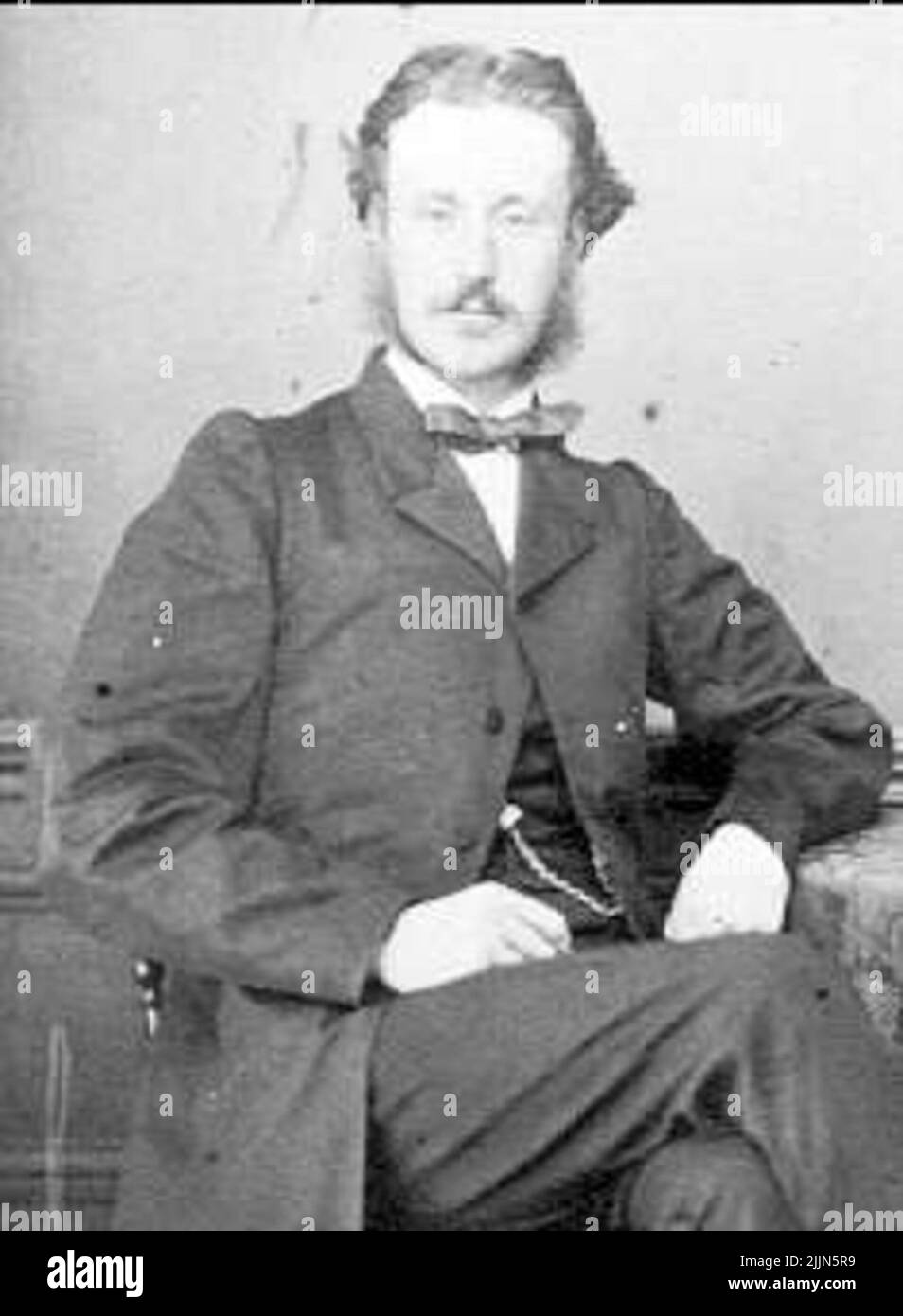 Ritratto di Gustaf Fredric Sterky Foto Stock