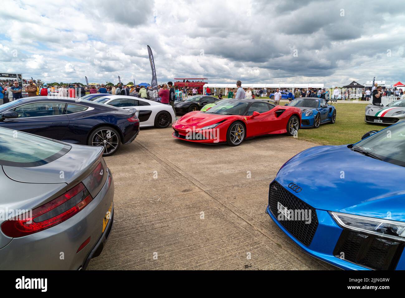 Supercar Fest la pista 2022 Foto Stock