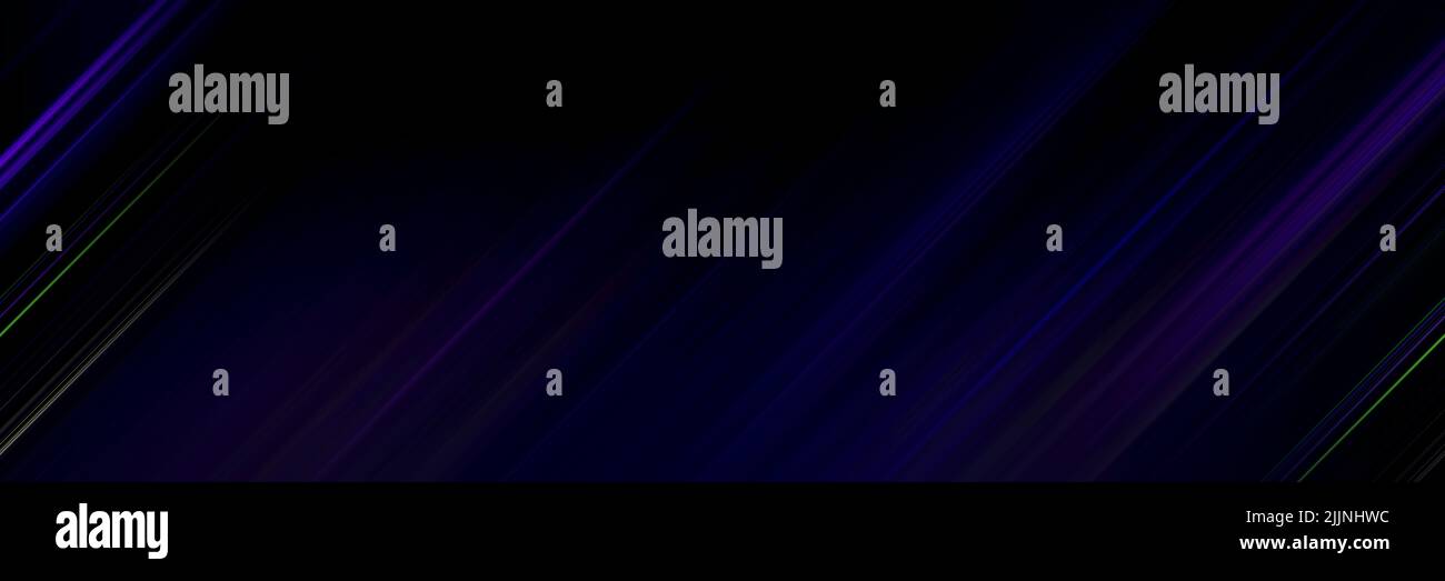 Uno sfondo astratto scuro di linee diagonali e strisce. Foto Stock