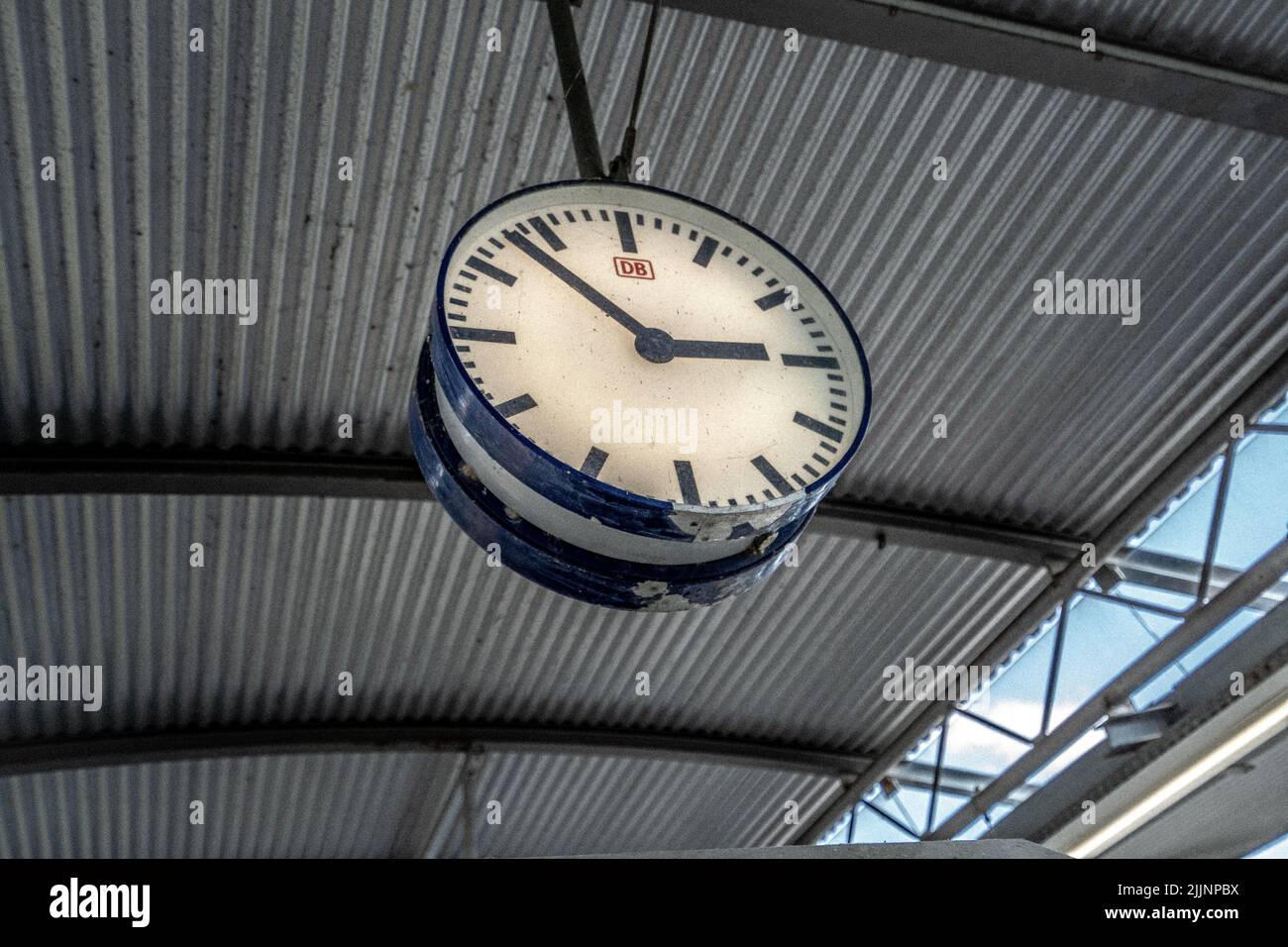Stazione ferroviaria orologio Foto Stock