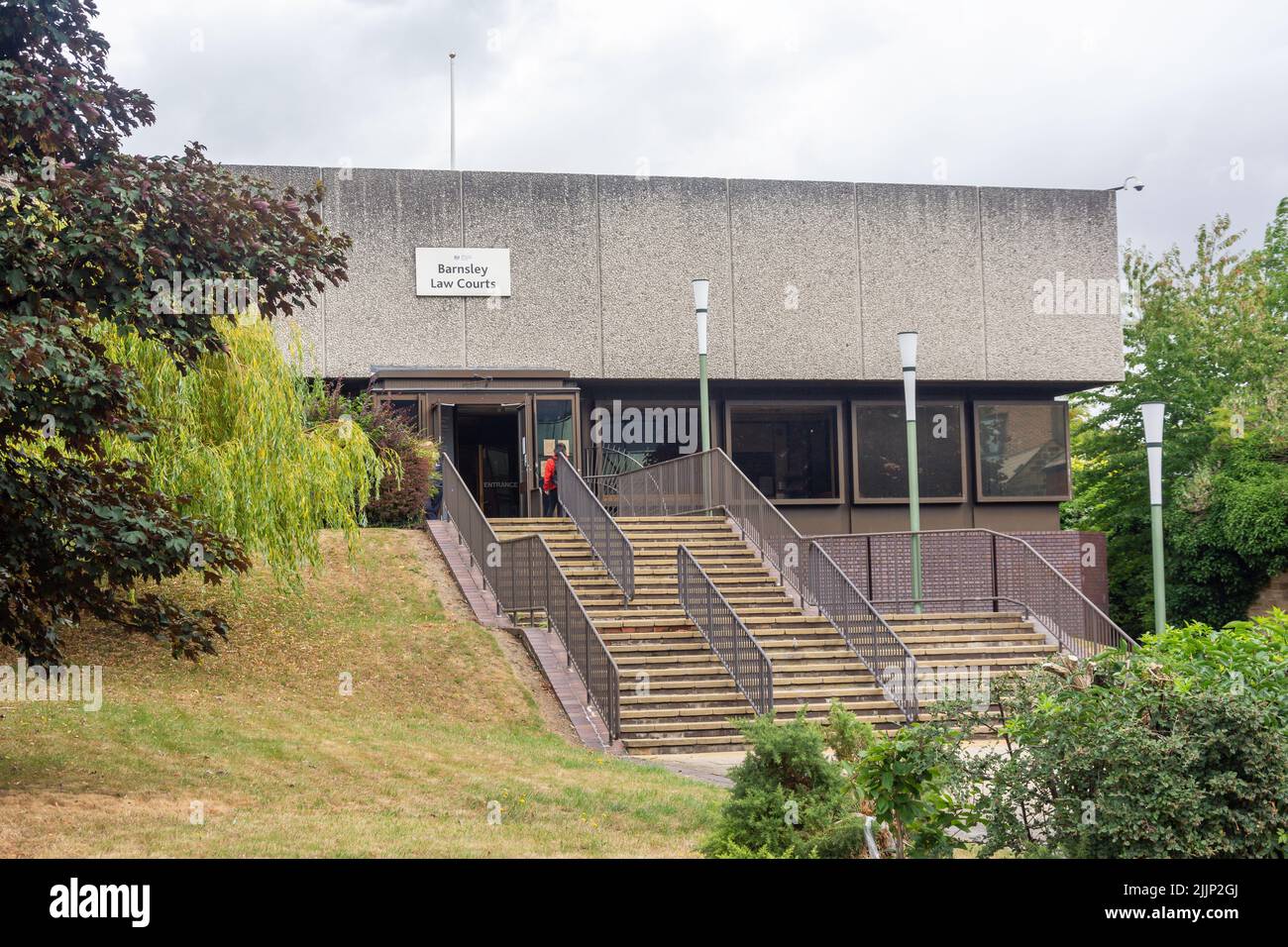 Barnsley Law Courts, The Court House, Westgate, Barnsley, South Yorkshire, Inghilterra, Regno Unito Foto Stock
