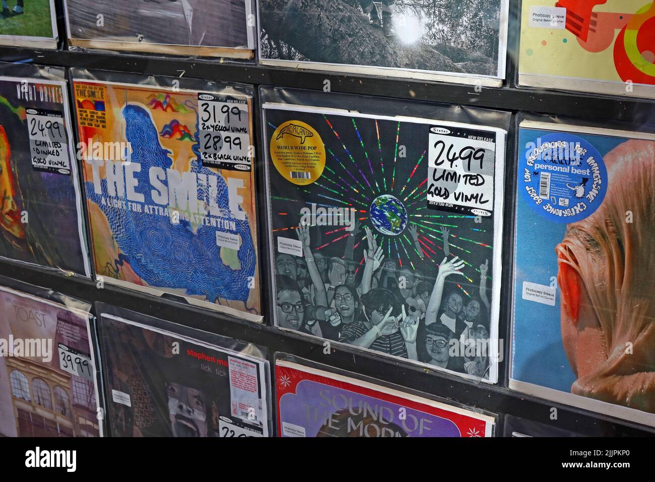 Reckless Records Soho LP & 12inch - 30 Berwick St, Londra, Inghilterra, Regno Unito, W1F 8RH Foto Stock