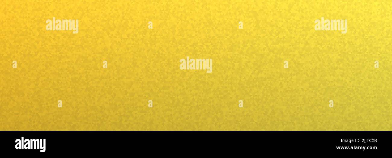 Sfondo poly basso giallo astratto come motivo e trama Foto Stock