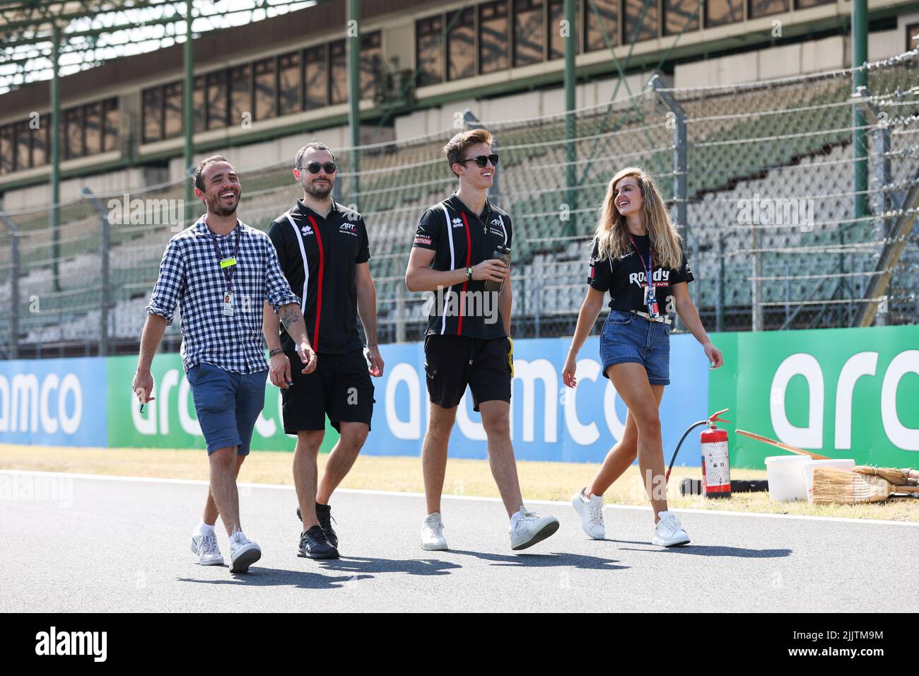 Pourchaire Théo (fra), ART Grand Prix, Dallara F2, ritratto durante il round 10th del Campionato FIA di Formula 2 2022, dal 28 al 31 luglio 2022 sull'Hungaroring, a Mogyorod, Ungheria - Foto Antonin Vincent / DPPI Foto Stock